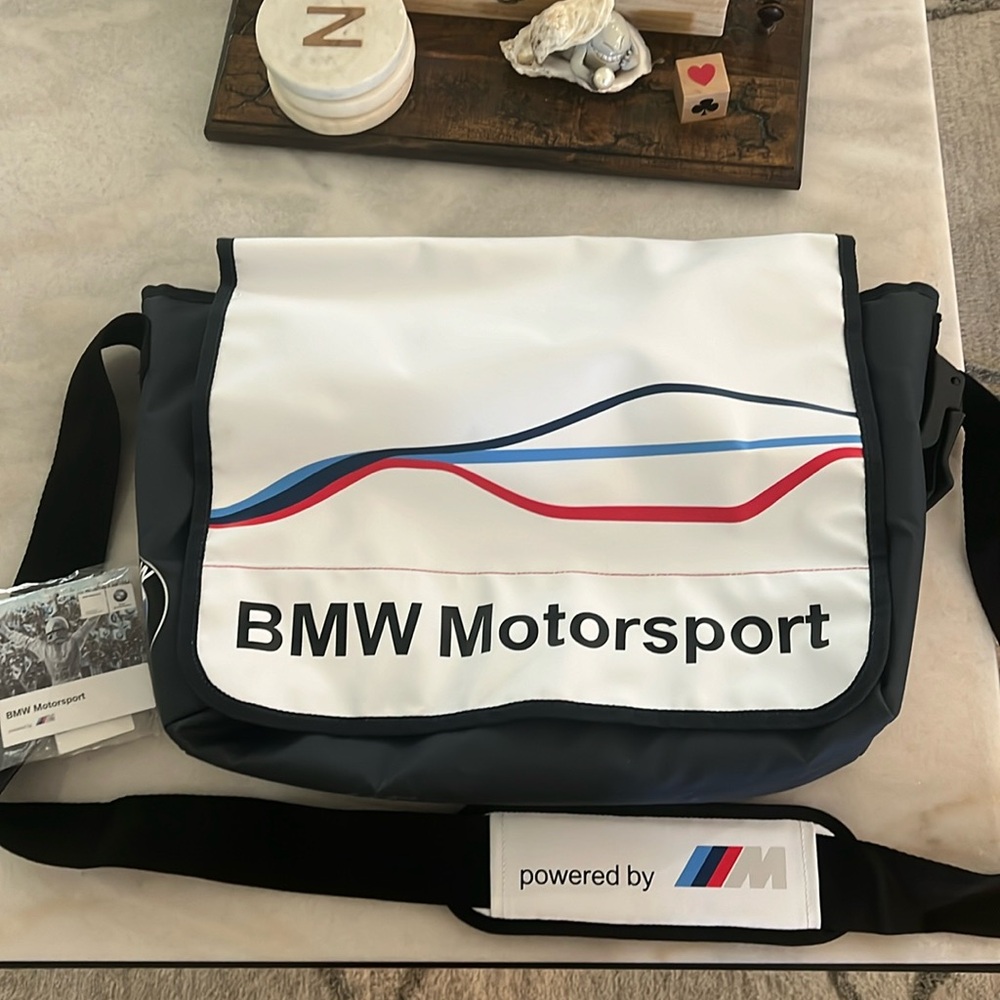BMW Motorsport messenger bag! Brand new with tags!